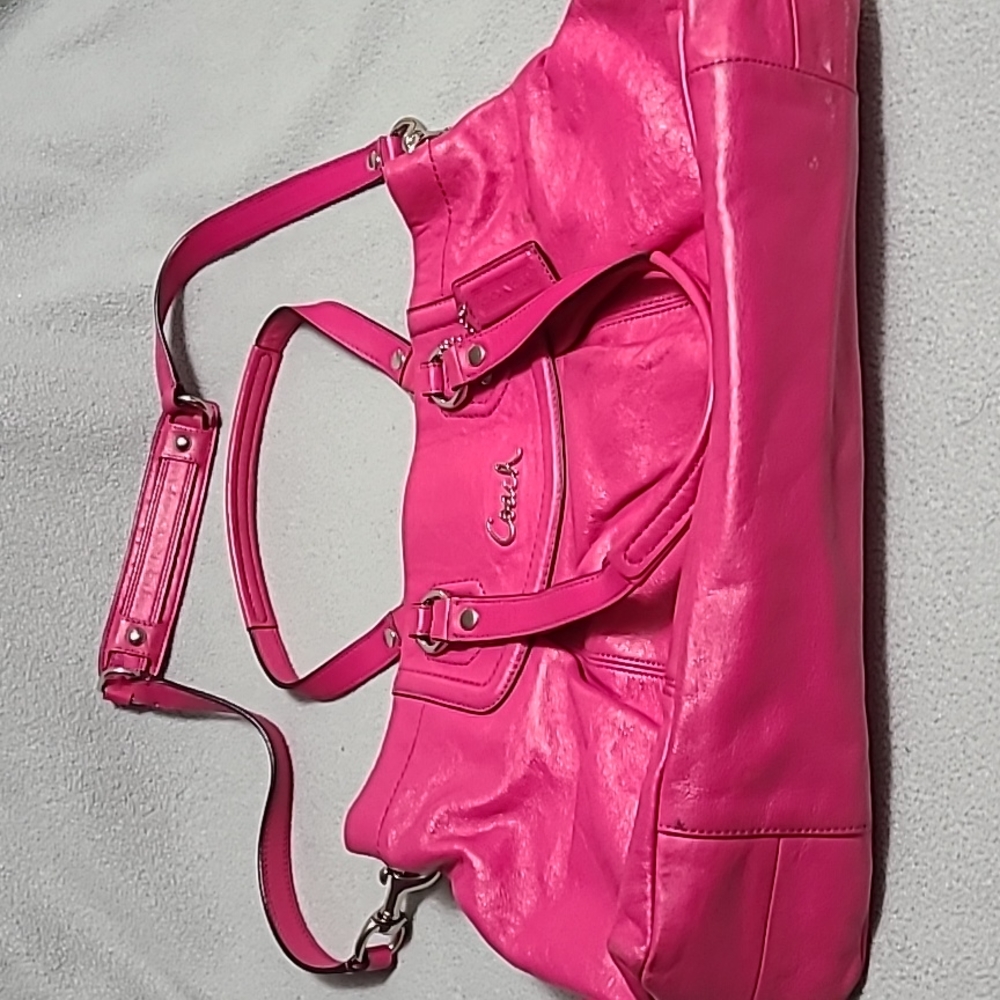 Hot Pink Coach Crossbody